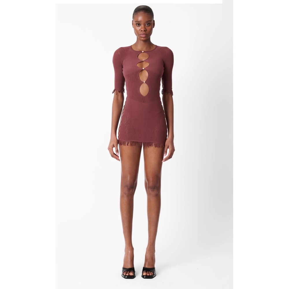POSTER GIRL Miranda Dress Old Money Brown One Size NWT